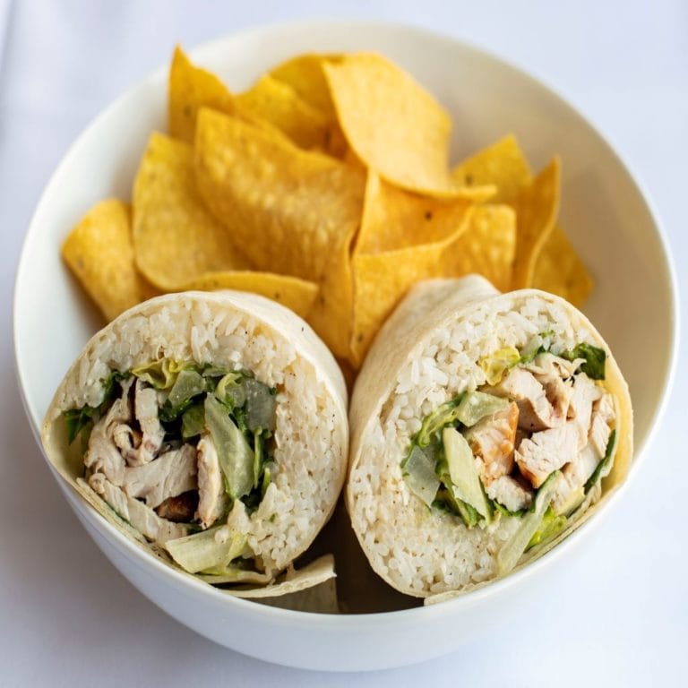 Caesar Wrap Crazy Bowls and Wraps