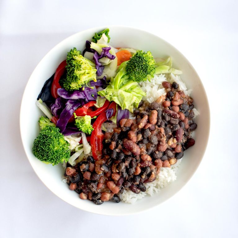 Bean & Veggie Bowl Crazy Bowls and Wraps