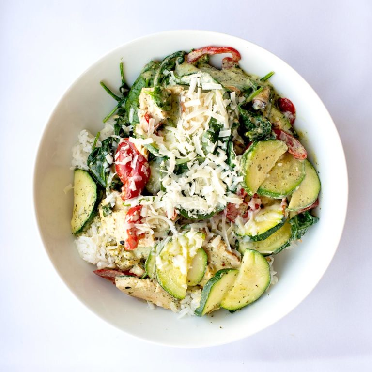 Pesto Bowl Crazy Bowls and Wraps