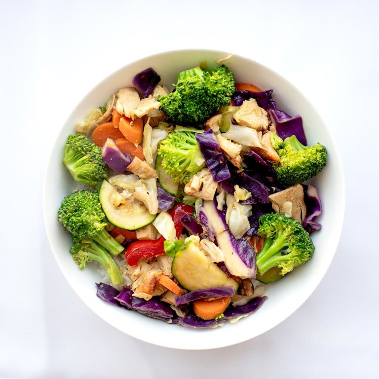 Stir Fry Bowl Crazy Bowls and Wraps