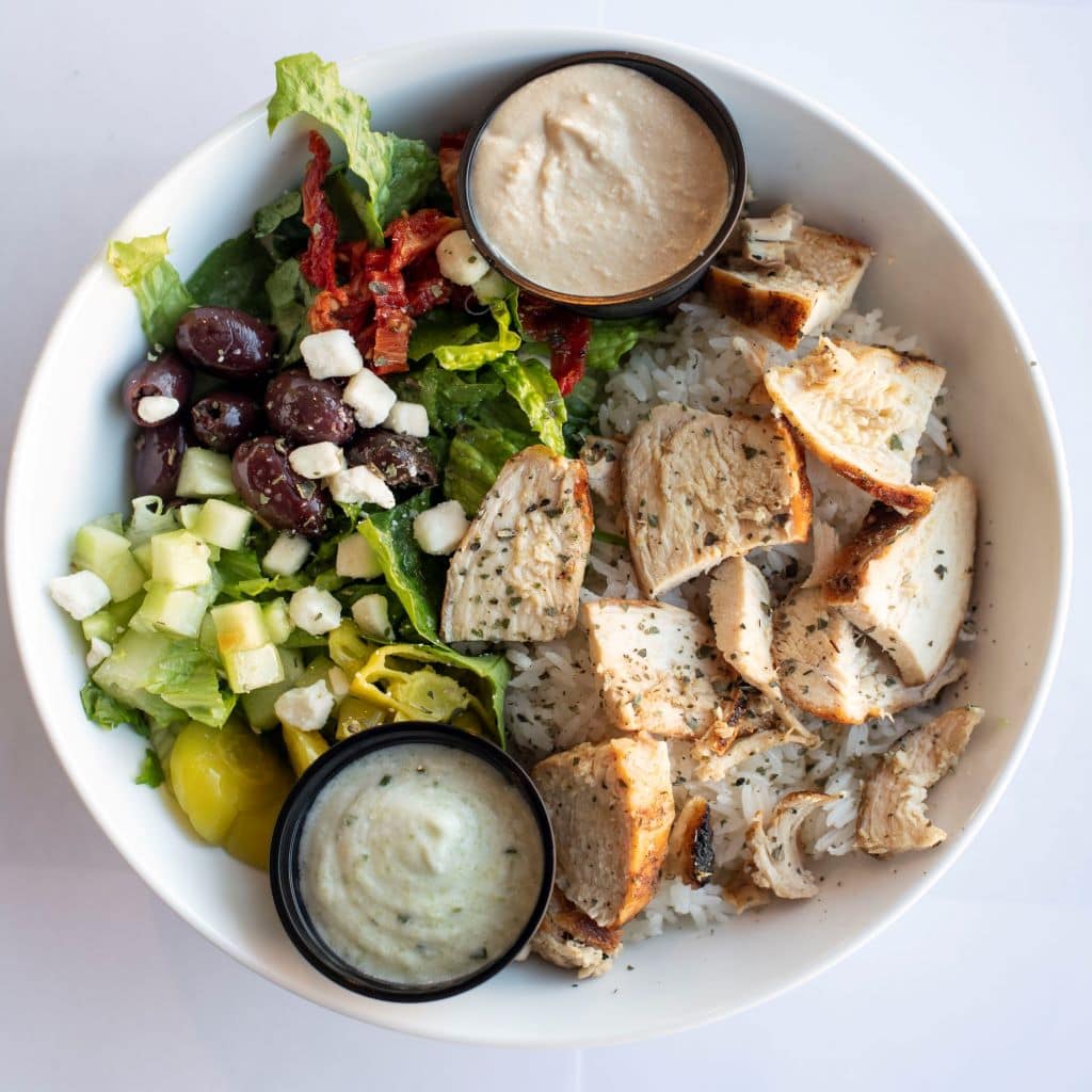 Mediterranean Bowl – Crazy Bowls and Wraps