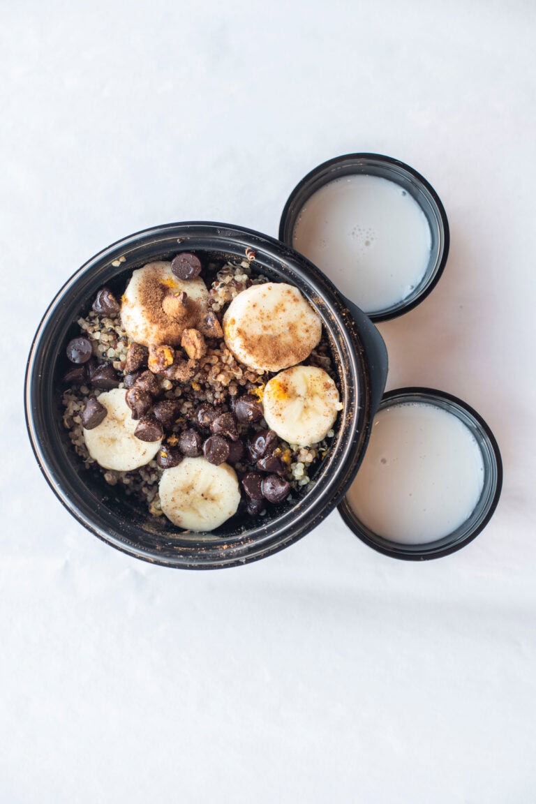 Banana Chocolate Chip Bowl Crazy Bowls and Wraps